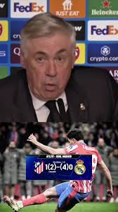 Increíble palabras de Ancelotti tras conseguir su pase a cuartos de final  de la Champions League #championsleague #champions #realmadridfc  #realmadrid #atleticodemadrid #simeone #ancelotti