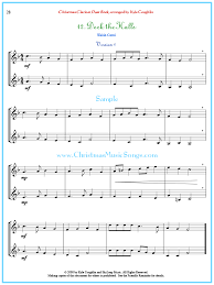 Deck The Halls Clarinet Duet Sheet Music Free Printable Pdf At Www Christmasmusicsongs Com Clarinetmusic Clar Clarinet Sheet Music Sheet Music Clarinet Music