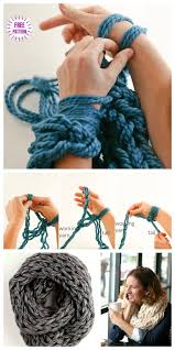 More videos will be coming soon on different types of crafting! Diy Arm Knitting Scarf Tutorial Video