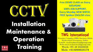 Cctv Installation Maintenance Operation Training At Twginternational Nizamiacomplex Sbh Chermas A Vocational College Safety Training English Class