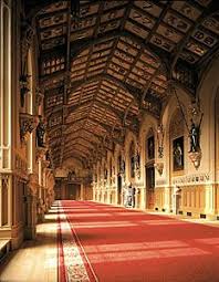 Ceiling In The Great Hall Of Windsor Castle Windsor Castle Interior Castles Interior Castle Rooms