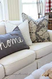 A New Look In The Sun Room Living Room Pillows Throw Pillows Living Room Couches Living Room