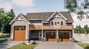 Craftsman Style Apartment Garage Chippewa Garage House Plans Garage Plans With Loft Craftsman Style House Plans