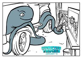 Hundreds of free spring coloring pages that will keep children busy for hours. Monster Trucks Printable Coloring Page Mama Likes This