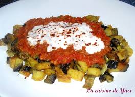 La Cuisine De Yasemin Saksuka Mezze Aux Aubergines Cuisine Recette Turque Aubergine