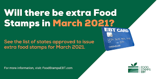 .visas or green cards to those who have used or will likely use the supplemental nutrition assistance program (snap food stamps); States Giving Extra Food Stamps For March 2021 Food Stamps Ebt