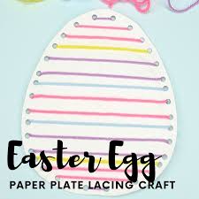 Kids will love making them! How To Make An Easter Egg Paper Plate Craft For Kids