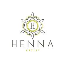 Henna Logo Pre Made Logo Flower Logo Design Initial Logo Small Business Branding Flower Logo Design Flower Logo Initials Logo
