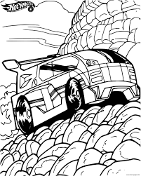 Here is a collection of hot wheels coloring pages for the kids, parties, or whatever. Hot Wheels Dodge Strong Car Coloring Pages Printable