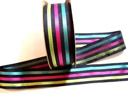 Black And White Striped Ribbon Bulk Black Striped Ribbon Rainbow Polyester Ribbon 1 1 2 Inches Wide X 10 Yards Offray Fun Stripes Black Stripes Rainbow Ribbon Stripes