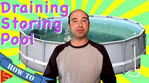 Fits perfect and not cheap. Intex Ultra Frame Pool Draining And Take Down Youtube