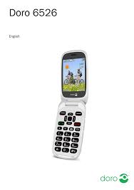 * easily switch between sim card, using the same phone. Operating Instructions Doro 623
