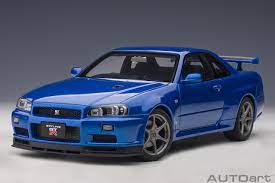Please note your home campus in the memo. Nissan Skyline Gt R R34 V Spec Ii Bayside Blue Autoart