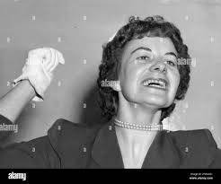 Mrs. Allan Williams wife of boxer. June 02, 1955 Stock Photo