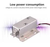 Solenoid Elektromagnetiskt Elektriskt Lås, Elskåpslås ...