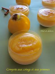 Compote Aux Coings Et Aux Pommes Diet Delices Recettes Dietetiques Recette Coing Coing Compote Coing