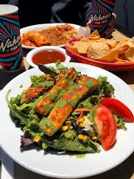 Maybe you would like to learn more about one of these? Our Power Chopper Salad Comes With The Wahoo S Fish Taco Facebook