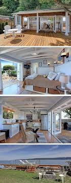 Tinyhouse Smallhome Tinyhome Tinyhouseplans Being On The Water Is Everything So It Doesn T Get Much Better Than This Tiny Beach House Loc House Tiny Beach House Tiny House Design House