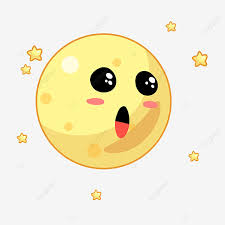Kartun bintang bulan ada mata. Gambar Bulan Kartun Comel Dengan Mata Yang Bersinar Langit Berbintang Hiasan Langit Malam Bulan Comel Png Dan Psd Untuk Muat Turun Percuma