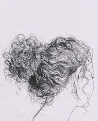 Pin By On Aesthetic Curly Hair Drawing How To Draw Hair Curly Hair Styles