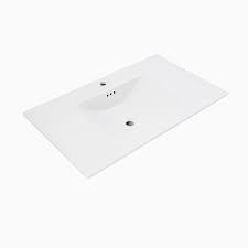 integrated sink vanity top