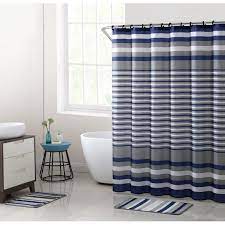 .walmart bathroom accessories, bathroom at walmart minnie mouse decorations, bathroom wall decorations at walmart, walmart bathroom shelf, walmart bathroom sets, and bathroom space saver walmart. Mainstays Blue Berkshire Stripe 15 Piece 70x70 Microfiber Shower Curtain Bath Set Walmart Com Walmart Com