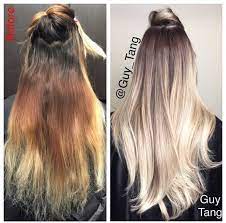 Colour Correction Blonde Ombre Guy Tang Hair Transformation Hair Styles Balayage Hair
