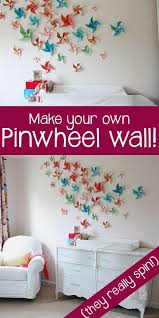 Windrader An Der Wand Tolle Idee Fur S Kinderzimmer Kinder Zimmer Dekor Diy Deko Ideen