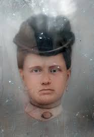 Enhanced and colorized photo of Martha Ann Missouri “Mattie” Bardin Hardy  (1845-1881) daughter of Woodard Bardin and Martha Polly Gandy Bardin, wife  of Thomas William Hardy, and sister of Joseph K. Bardin.