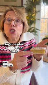 ✨Sugar Cookie Countertop Cake ✨ everyone needs a holiday cake