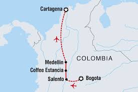 Shipment always free in our largest wall maps to any country of the world via ups. Cafe Colombia Intrepid Travel