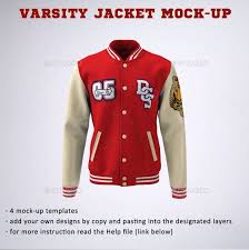 Jacket Mockup Varsity And Bomber Jacket Templates Psd Texty Cafe Mockup Jackets Mockup Template