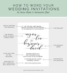 At A Loss For What To Say On Your Wedding Invitations Here S H Wedding Invitation Message How To Write Wedding Invitations Wedding Invitation Wording Examples