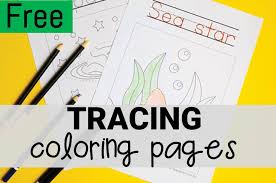 Supercoloring.com is a super fun for all ages: Tracing Coloring Pages The Kindergarten Connection