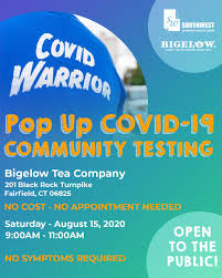 State police say 'cindy' was inside a . Bridgeportct On Twitter Pop Up Covid 19 Community Testing No Cost No Appointment Needed Saturday August 15th 9 00am 11 00pm Bigelow Tea Company 201 Black Rock Turnpike Fairfield Ct 06825 No Symptoms