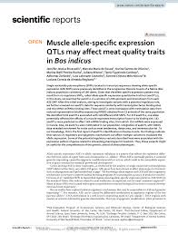 Las directoras del instituto de artes escénicas donde estudian se han peleado y han decidido dividir las clases de. Pdf Muscle Allele Specific Expression Qtls May Affect Meat Quality Traits In Bos Indicus