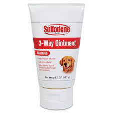 Amazon.com: Sulfodene 狗傷口護理軟膏,緩解疼痛並防止狗切傷、刮擦、叮咬和受傷感染,2 盎司(約56.7 克) : 寵物用品