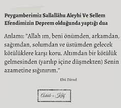 Sorusu elazığ depreminin ardından araştırılıyor. Deprem Duasi Dualar Allah