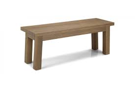L dining bench pairs well with neutral themed spaces. Holloway Rough Sawn Oak Dining Bench Quercus Living