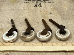 Antique Porcelain Furniture Casters — Iron Anarchy