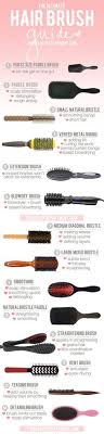 Paddle brushes, wide toothed combs, rat tail combs, detangling brushes, wet brushes are all meant to deliver different benefits to your hair. 14 Types Of Hair Brushes Ideas Hair Brush Hair Hacks Natural Hair Styles