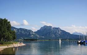 The artificial lake was taken into use 1954. Camping Magdalena Sonnenlage