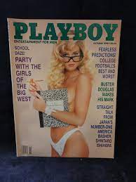 Playboy October 1990 Brittany York Girls of The Big West Vtg | eBay