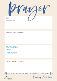Best prayer journal i've ever had!! Your Free Prayer Journal Templates Compassion Uk