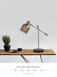 Designed by foster partners in 2011 and imported from italy flo led. Modern Creative Personality Wrought Iron Study Desk Lamp Nordic Minimalist Light Luxury Desk Bedroom Bedside Lamp Ydh 8262