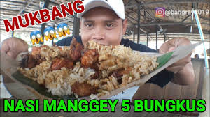 Fried chicken was tastier and juicier. Nasi Manggey Warung Kita Sg Buloh Berbaloi Youtube