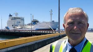 Historic arrival of the first liquid hydrogen carrier in Australia