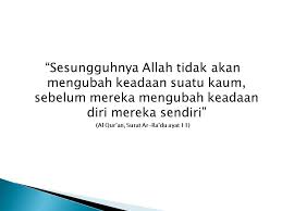 Dan apabila allah menghendaki keburukan terhadap suatu kaum, maka tak ada yang dapat menolaknya dan tidak ada pelindung bagi mereka selain dia. Allah Tidak Akan Mengubah Keadaan Suatu Kaum Sehingga Mereka Mengubah Keadaannya Sendiri Ilmu