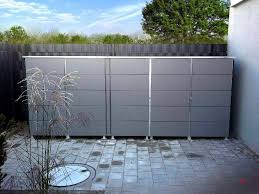 mulltonnenbox mullbox aus metall oder edelstahl garten q gmbh mulltonnenbox haus interieu design mulltonnenhauschen