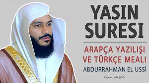Merhaba arkadaşlar bu videomuzda abdullah altun'dan yasin suresini sizler için paylaştık. Yasin Suresi Anlami Dinle Abdurrahman El Ussi Yasin Suresi Arapca Yazilisi Okunusu Ve Meali Youtube